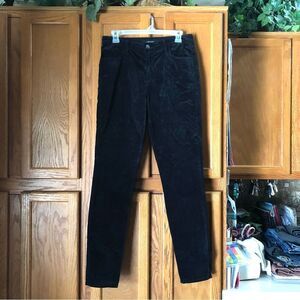 J Brand Maria High Rise Velvet Corduroy Skinny Jeans Size 30